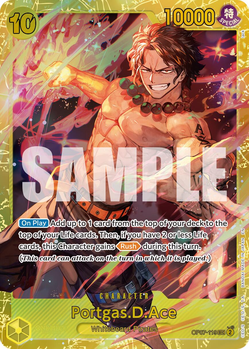 Portgas.D.Ace (OP07-119) (Reprint) [Premium Booster -The Best- Vol. 2] | Total Play