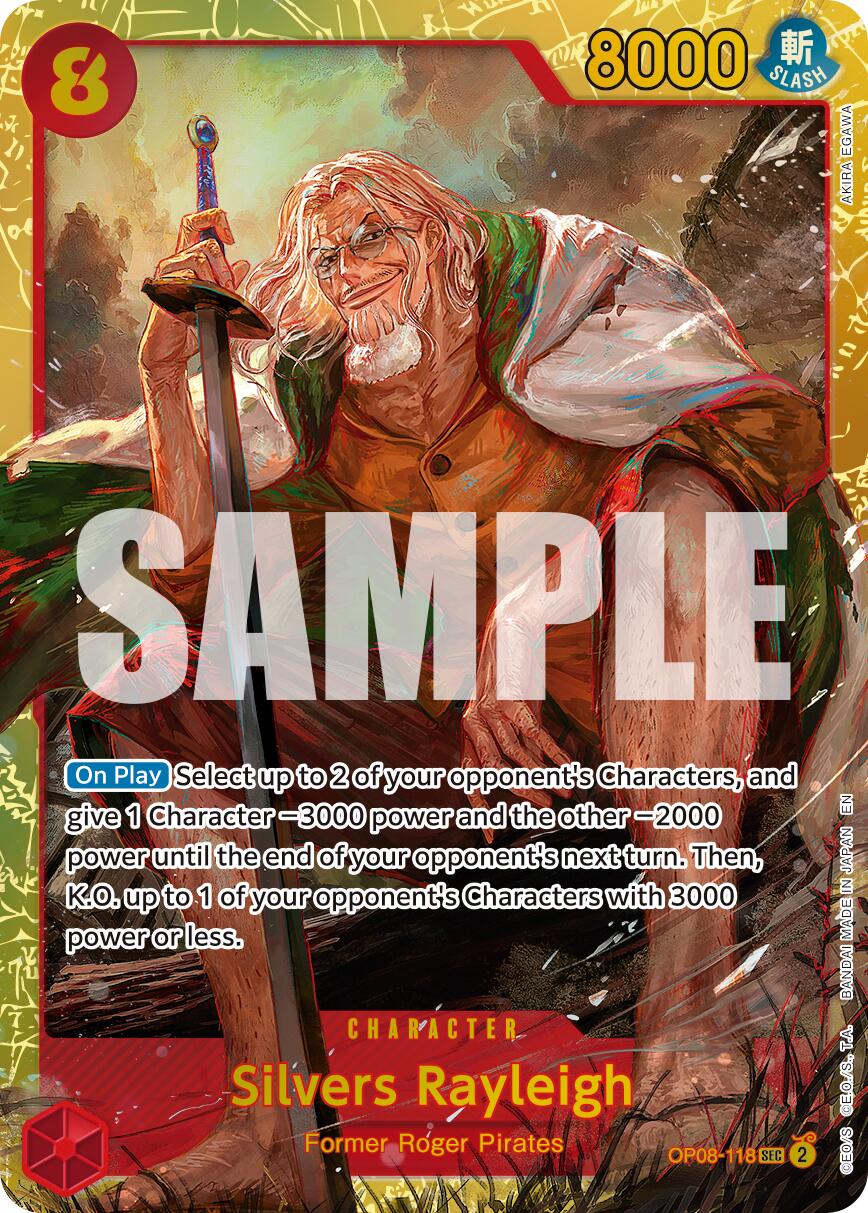 Silvers Rayleigh (OP08-118) (Reprint) [Premium Booster -The Best- Vol. 2] | Total Play