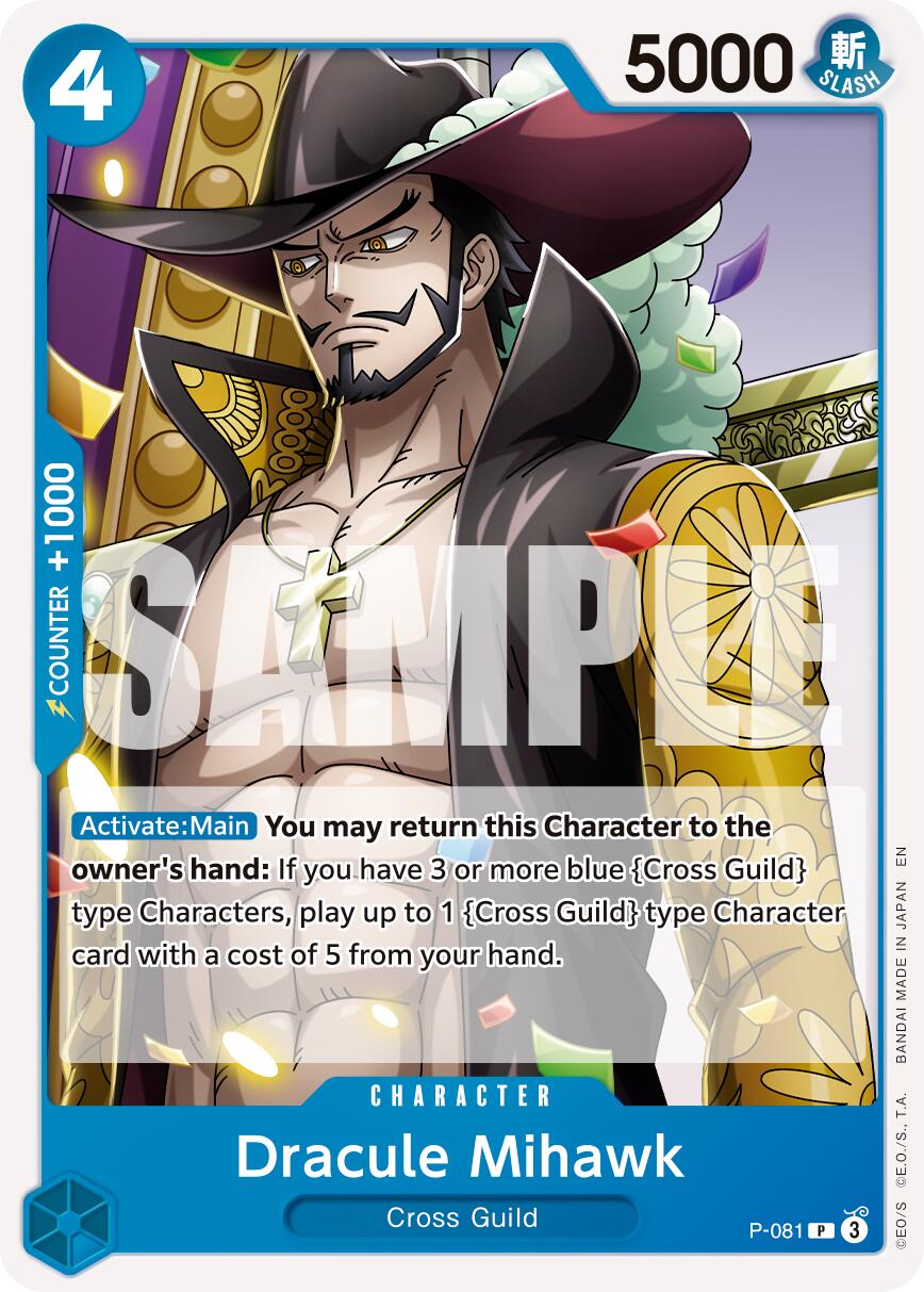 Dracule Mihawk (P-081) (Reprint) [Premium Booster -The Best- Vol. 2] | Total Play