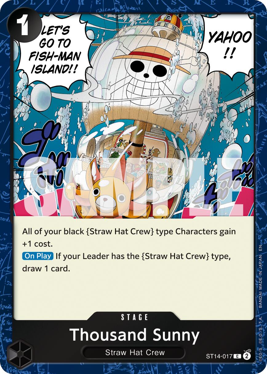 Thousand Sunny (Pirate Foil) [Premium Booster -The Best- Vol. 2] | Total Play