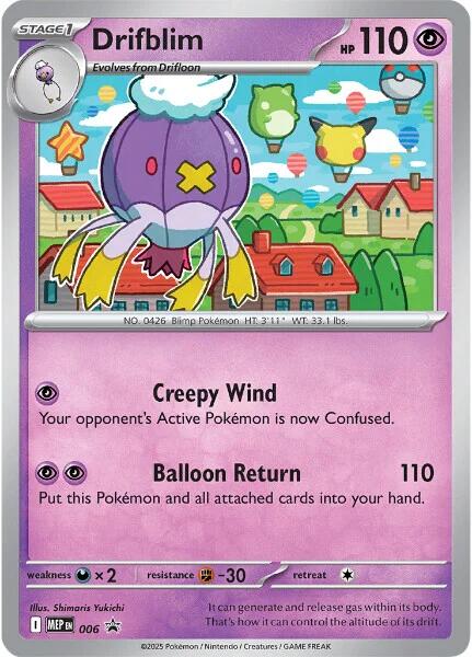 Drifblim (006) [Mega Evolutions Promo] | Total Play