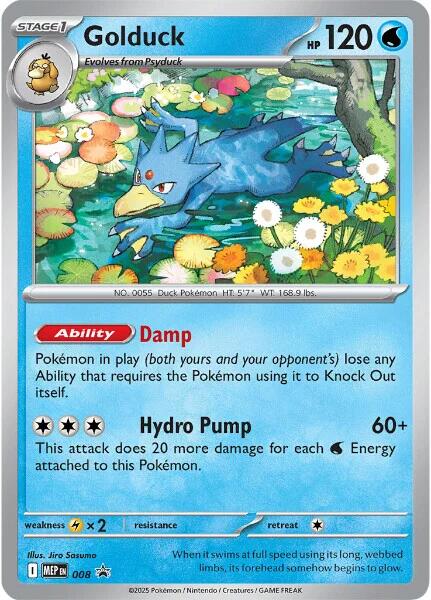 Golduck (008) [Mega Evolutions Promo] | Total Play