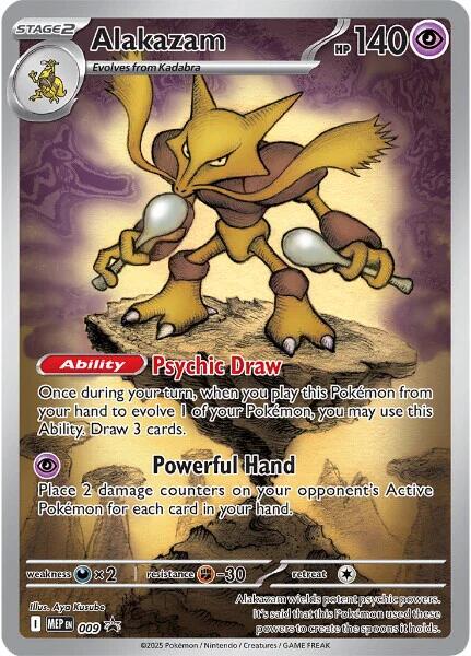Alakazam (009) [Mega Evolutions Promo] | Total Play