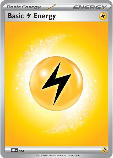 Basic Lightning Energy - 004 [Mega Evolution Energies] | Total Play