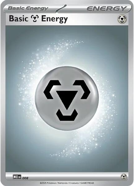 Basic Metal Energy - 008 [Mega Evolution Energies] | Total Play
