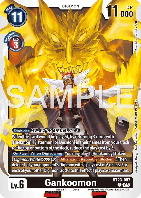 Gankoomon [BT23-057] [Hackers' Slumber] | Total Play