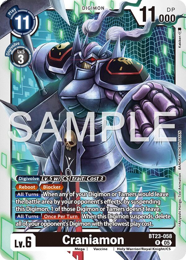 Craniamon [BT23-058] [Hackers' Slumber] | Total Play