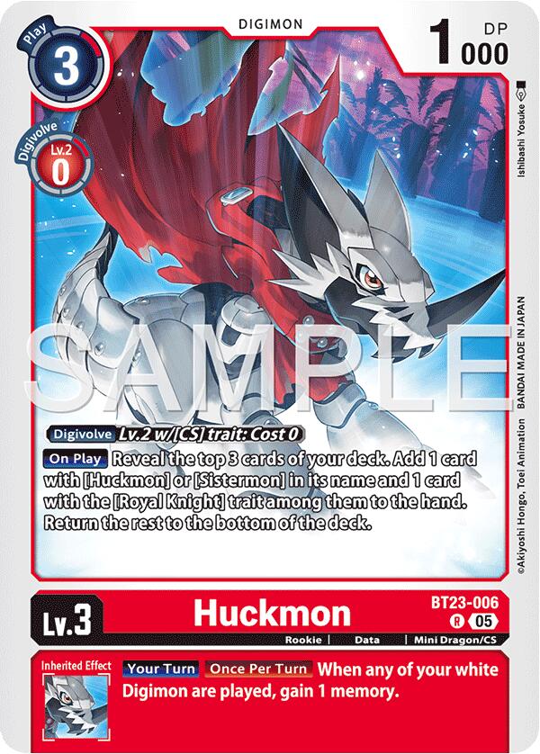Huckmon [BT23-006] [Hackers' Slumber] | Total Play