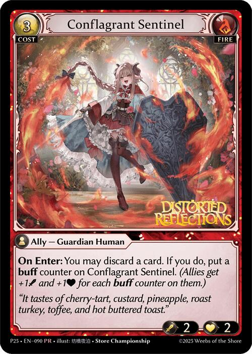 Conflagrant Sentinel (090) [Promotional Cards] | Total Play