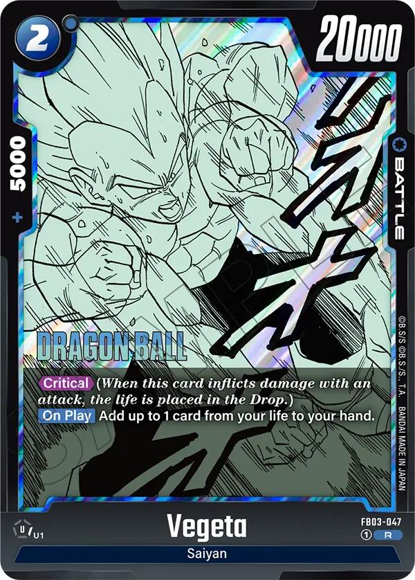 Vegeta (FB03-047) [Manga Booster 02] | Total Play