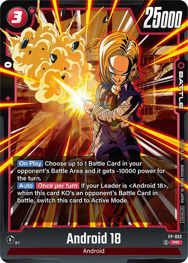 Android 18 (Tournament Pack 08) [Fusion World Tournament Cards] | Total Play