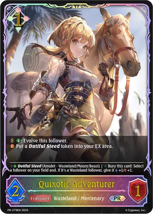 Quixotic Adventurer (PR-279EN) [Promotional Cards] | Total Play