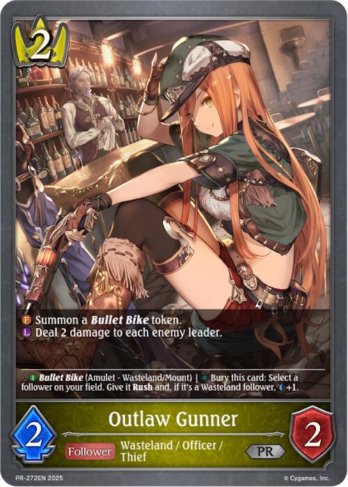 Outlaw Gunner (PR-272EN) [Promotional Cards] | Total Play