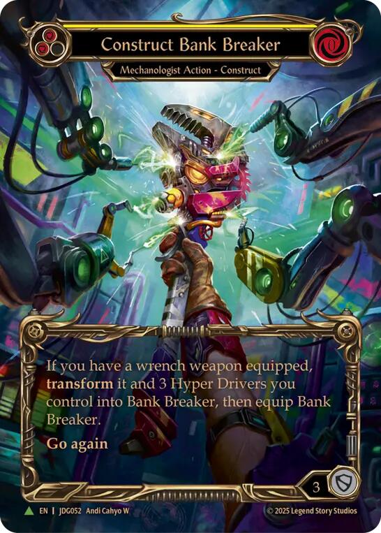 Construct Bank Breaker [JDG052] (Promo)  Cold Foil | Total Play