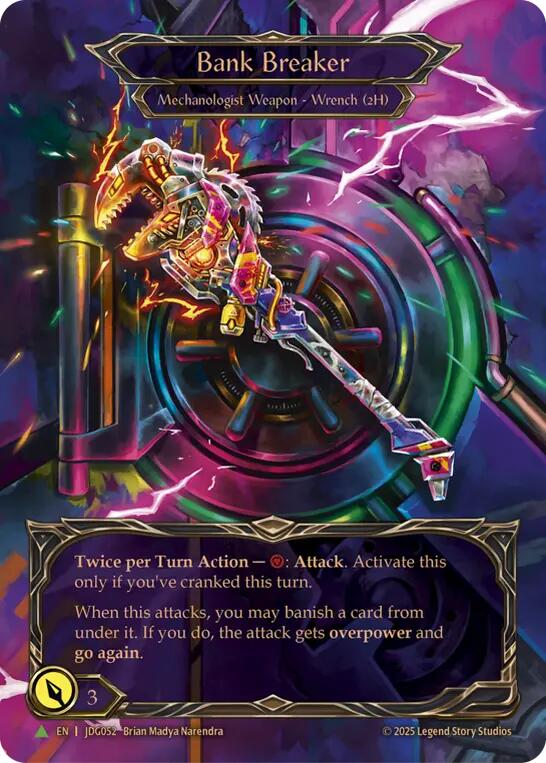 Construct Bank Breaker [JDG052] (Promo)  Cold Foil | Total Play