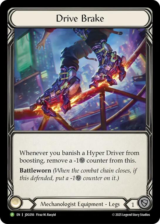 Drive Brake [JDG056] (Promo)  Cold Foil | Total Play