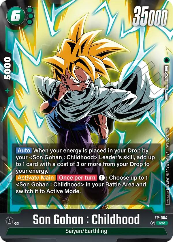 Son Gohan : Childhood (FP-054) (Tournament Pack 08) [Fusion World Tournament Cards] | Total Play