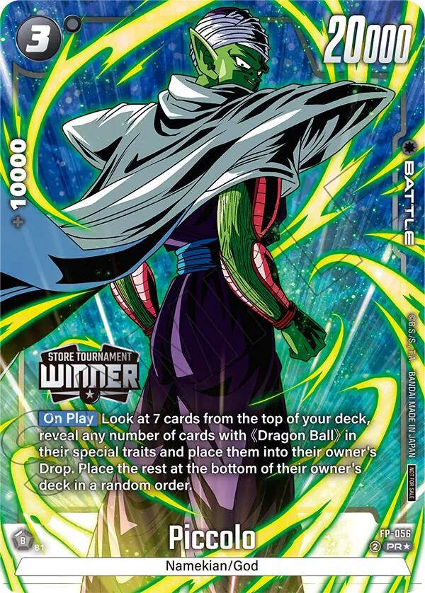 Piccolo (FP-056) (Tournament Pack 08 - Winner) [Fusion World Tournament Cards] | Total Play