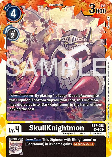 SkullKnightmon [BT7-058] (Regulation Battle Vol. 3 Winner) [Next Adventure] | Total Play