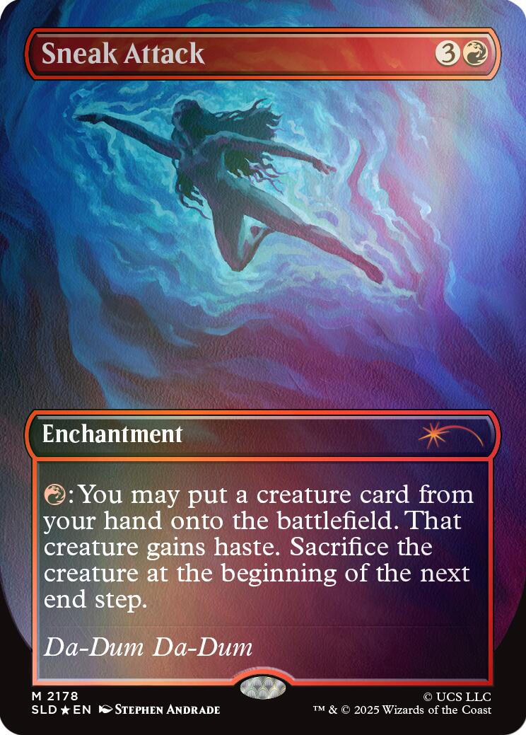Sneak Attack (Rainbow Foil) [Secret Lair Drop Series] | Total Play