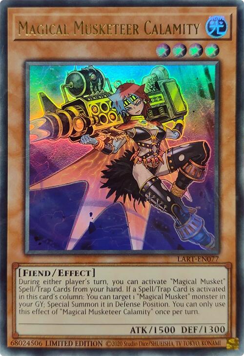 Magical Musketeer Calamity [LART-EN077] Ultra Rare | Total Play