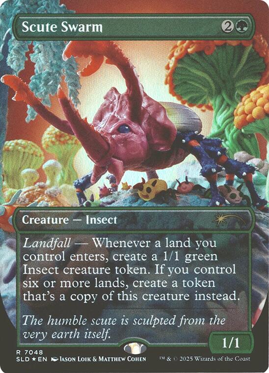 Scute Swarm (Rainbow Foil) [Secret Lair Drop Series] | Total Play