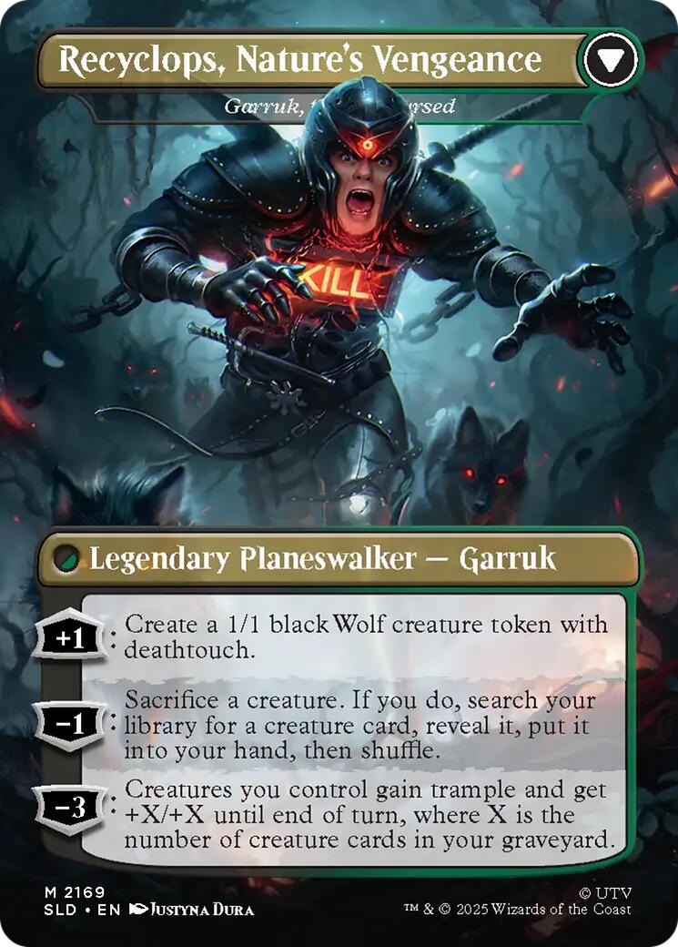 Recyclops, Eco-friendly - Garruk Relentless [Secret Lair Drop Series] | Total Play