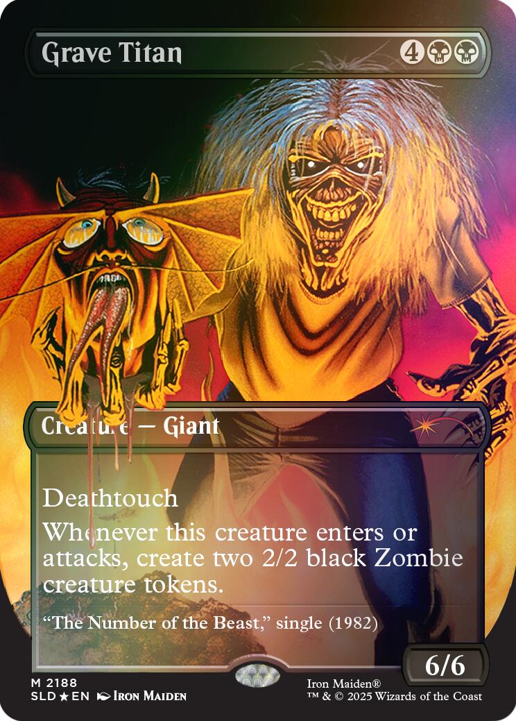 Grave Titan (2188) (Rainbow Foil) [Secret Lair Drop Series] | Total Play