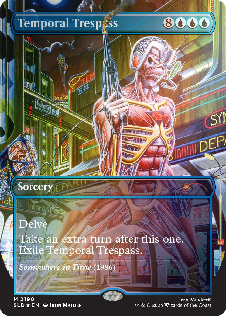 Temporal Trespass (Rainbow Foil) [Secret Lair Drop Series] | Total Play