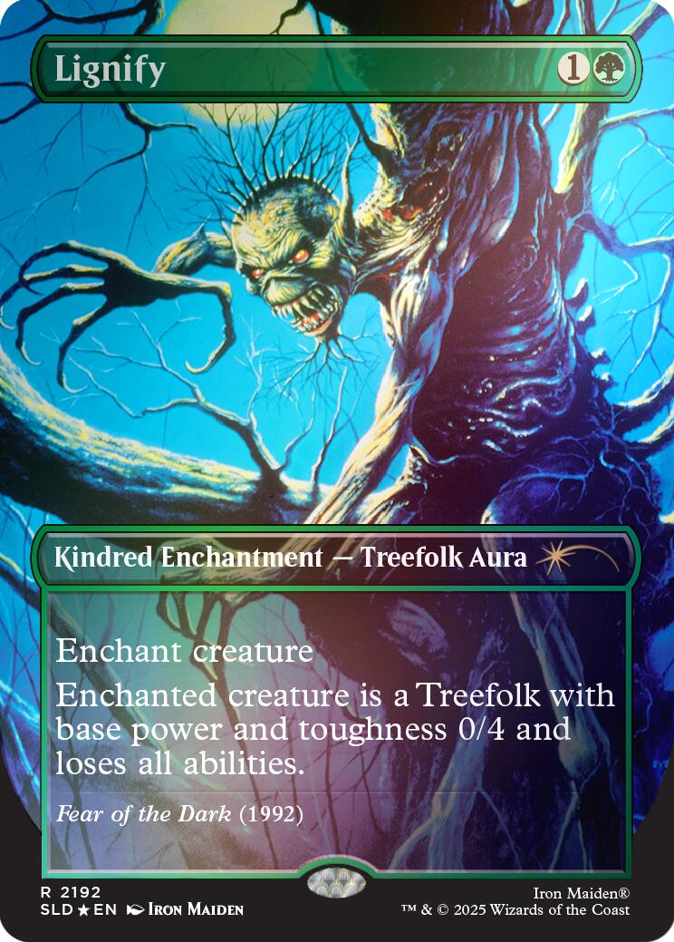 Lignify (2192) (Rainbow Foil) [Secret Lair Drop Series] | Total Play