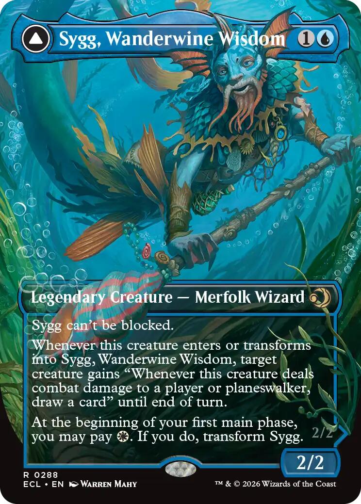 Sygg, Wanderwine Wisdom (Borderless) [Lorwyn Eclipsed] | Total Play