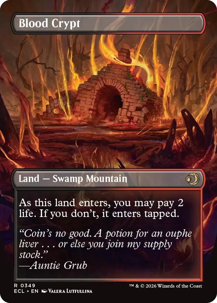 Blood Crypt (Borderless) [Lorwyn Eclipsed] | Total Play