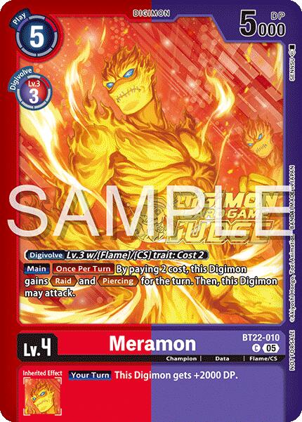Meramon [BT22-010] (Judge Pack 2025 Wave 2) [Cyber Eden] | Total Play