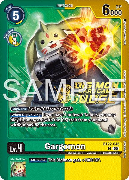 Gargomon [BT22-046] (Judge Pack 2025 Wave 2) [Cyber Eden] | Total Play