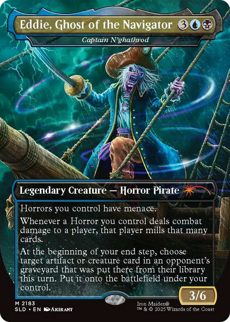Eddie, Ghost of the Navigator - Captain N'ghathrod [Secret Lair Drop Series] | Total Play