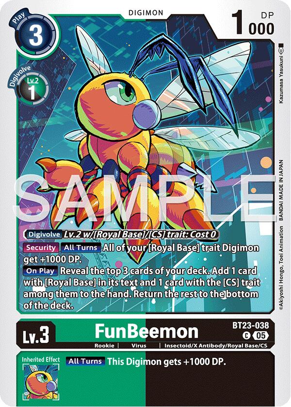 FunBeemon [BT23-038] - BT19-045 [Hackers' Slumber] | Total Play