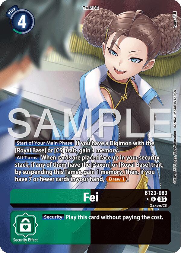 Fei [BT23-083] (Alternate Art) [Hackers' Slumber] | Total Play