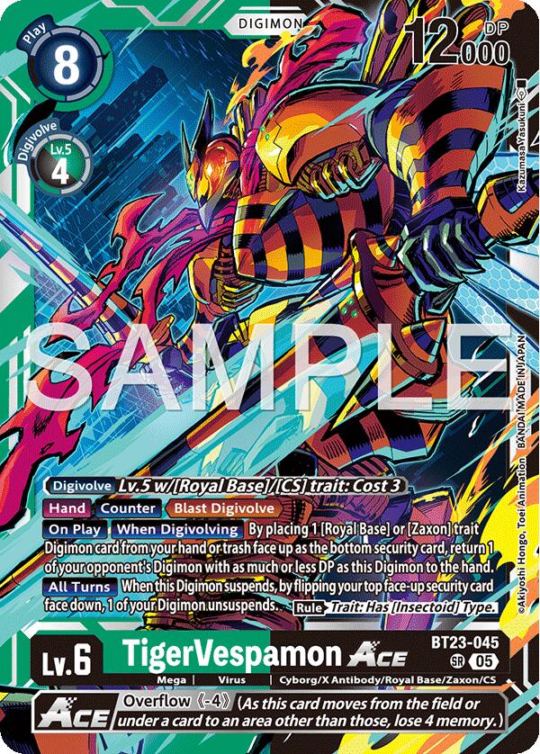 TigerVespamon ACE [BT23-045] [Hackers' Slumber] | Total Play