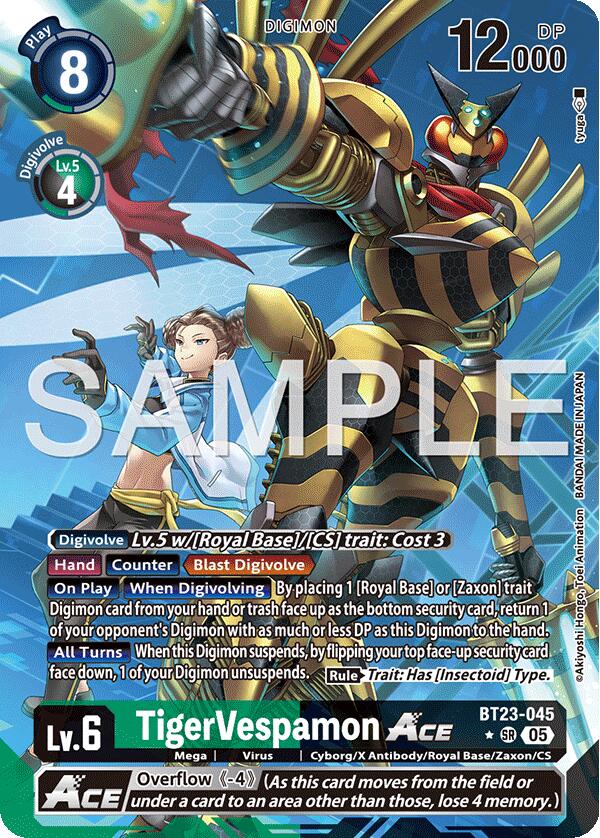 TigerVespamon ACE [BT23-045] (Alternate Art) [Hackers' Slumber] | Total Play