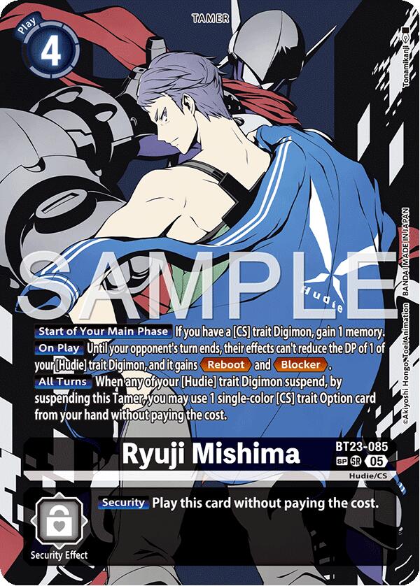 Ryuji Mishima [BT23-085] (SP) [Hackers' Slumber] | Total Play