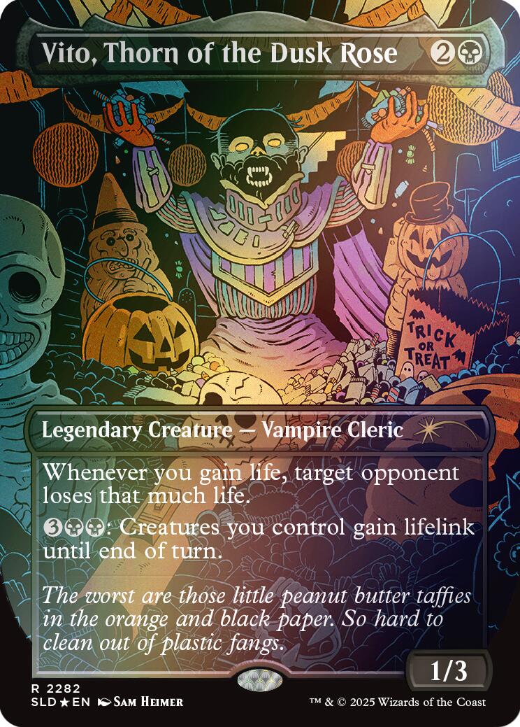 Vito, Thorn of the Dusk Rose (Rainbow Foil) [Secret Lair Drop Series] | Total Play