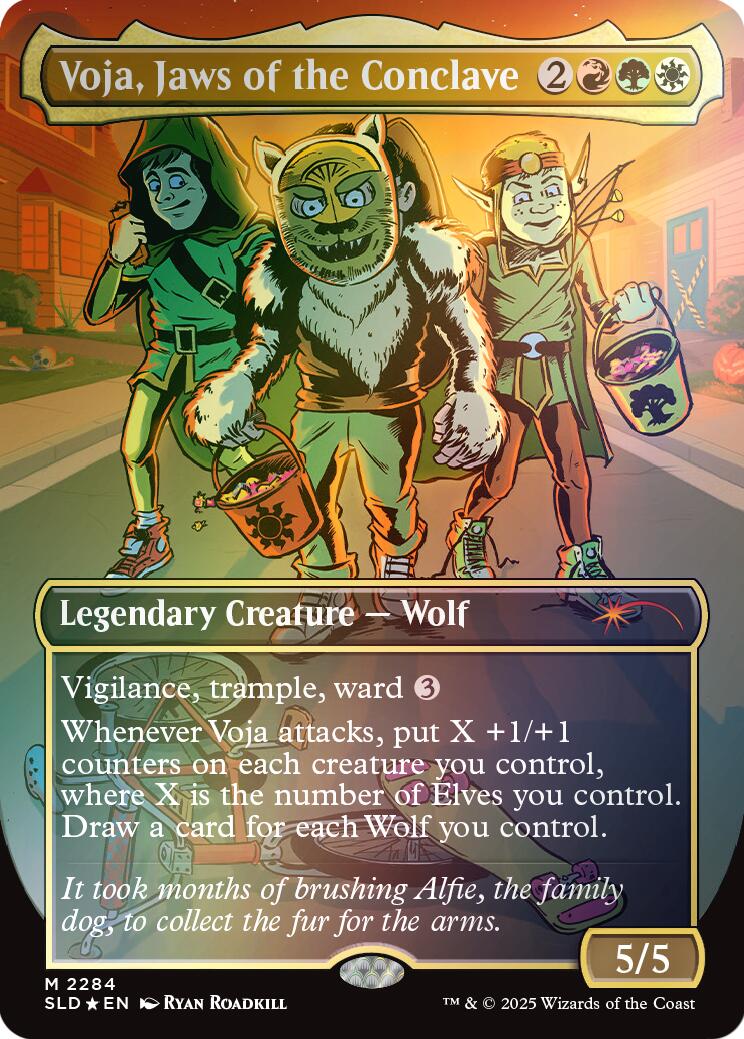 Voja, Jaws of the Conclave (Rainbow Foil) [Secret Lair Drop Series] | Total Play
