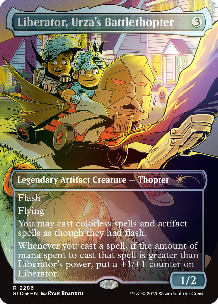 Liberator, Urza's Battlethopter (Rainbow Foil) [Secret Lair Drop Series] | Total Play