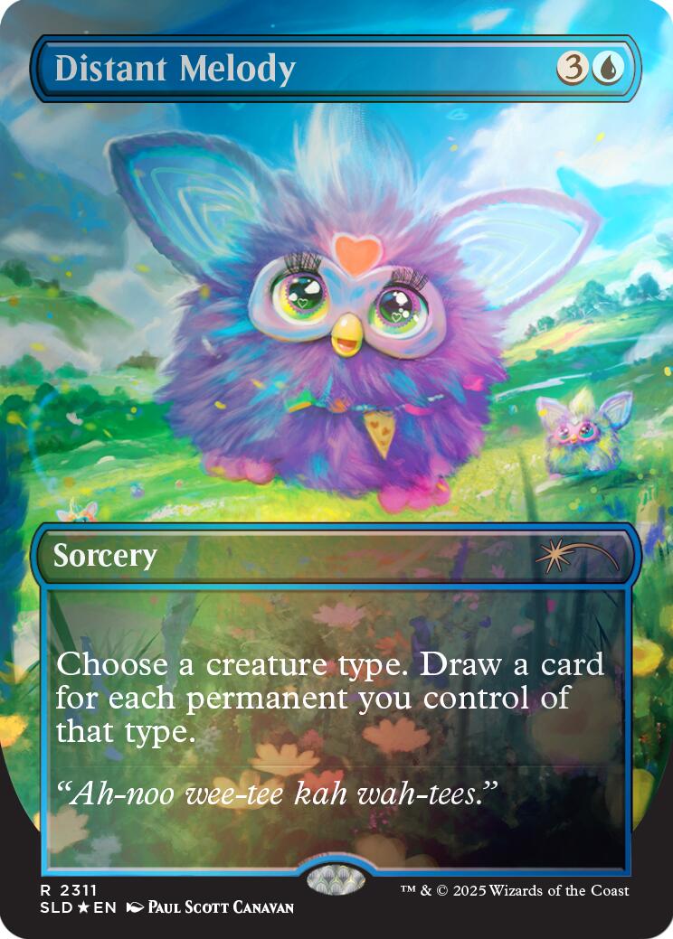 Distant Melody (2311) (Rainbow Foil) [Secret Lair Drop Series] | Total Play