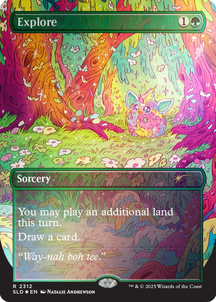 Explore (2312) (Rainbow Foil) [Secret Lair Drop Series] | Total Play