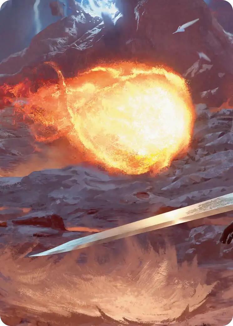 Duelist's Flame Scene Art Card [FINAL FANTASY Art Series] | Total Play