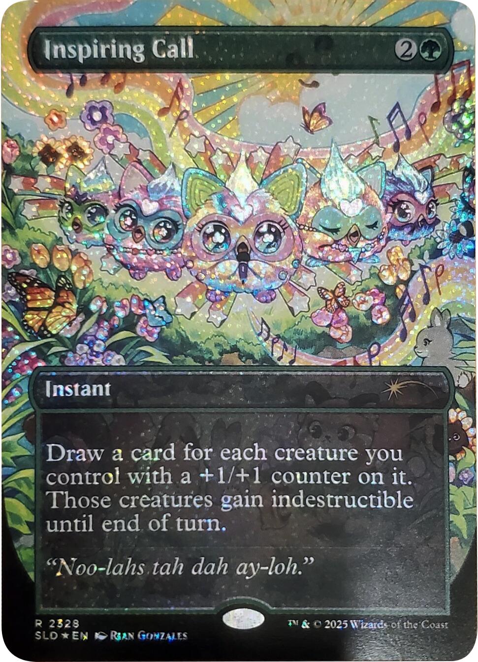 Inspiring Call (Confetti Foil) [Secret Lair Drop Series] | Total Play