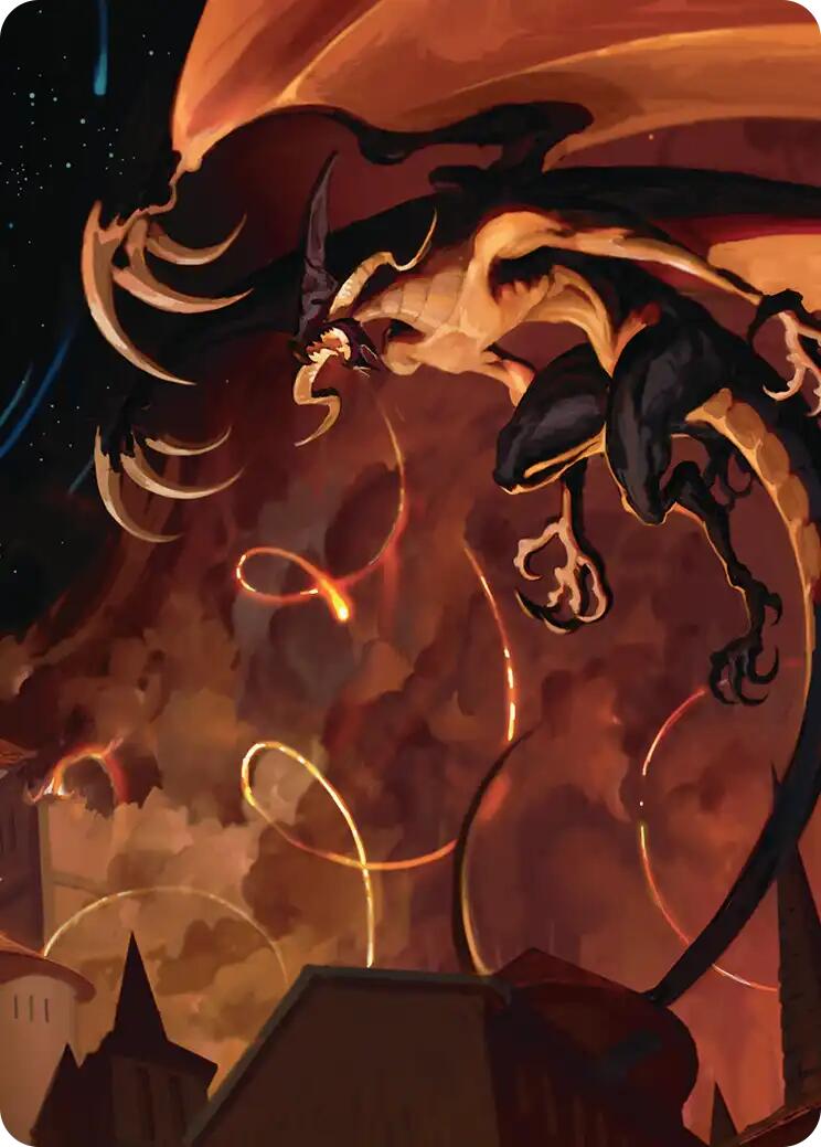 Mega Flare Scene Art Card [FINAL FANTASY Art Series] | Total Play