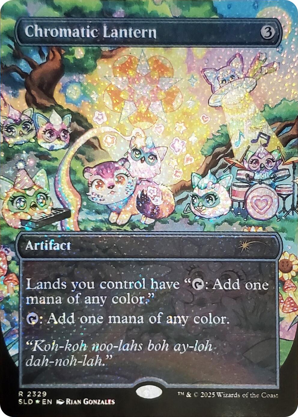 Chromatic Lantern (2329) (Confetti Foil) [Secret Lair Drop Series] | Total Play