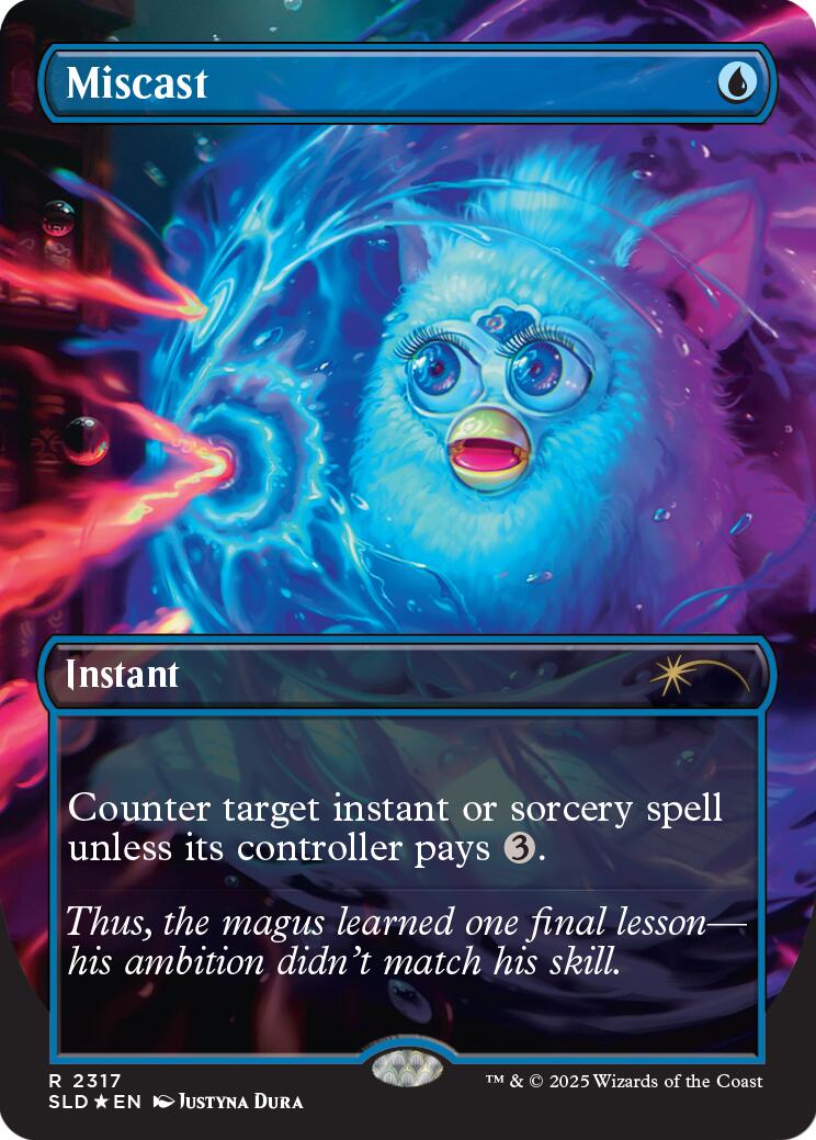 Miscast (Rainbow Foil) [Secret Lair Drop Series] | Total Play